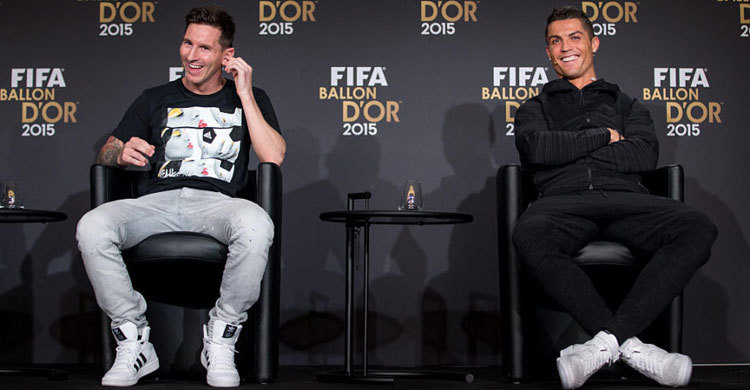 I miss Ronaldo in La Liga, says Messi