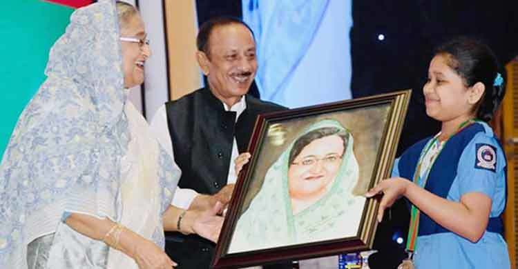 Piasa’s dream of presenting PM’s portrait becomes true