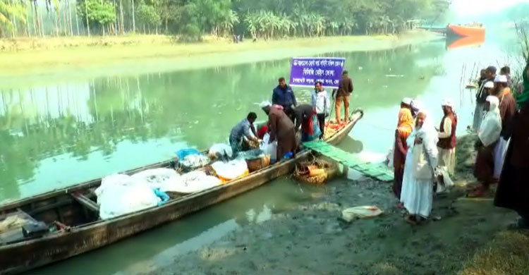 ভোলায় ৭০ মণ জাটকা জব্দ