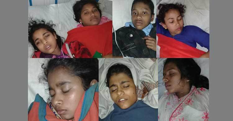 একে একে হাসপাতালে ভর্তি হলো ৪৭ শিক্ষার্থী