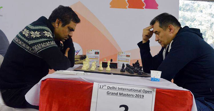 দিল্লিতে ওপেন গ্র্যান্ডমাস্টার দাবার দুইয়ে জিয়া