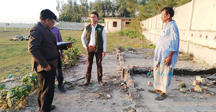 সৈকতে অবৈধ স্থাপনা, টি. কে. গ্রুপকে জরিমানা