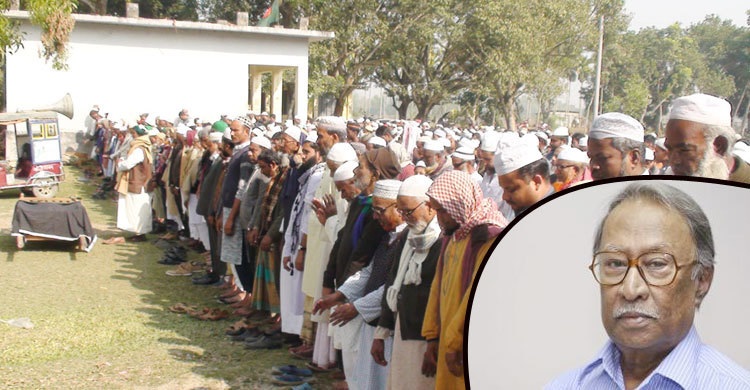 সাংবাদিক আমানুল্লাহ কবীরের দাফন সম্পন্ন