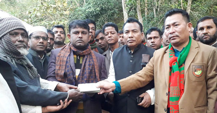 নিহত যুবলীগ নেতার পরিবারের দায়িত্ব নিলেন কুজেন্দ্র লাল