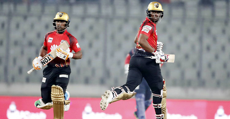 Lewis hits century as Comilla post 237