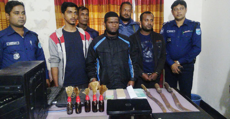 শিবিরের সভাপতি-সম্পাদকসহ গ্রেফতার ৩