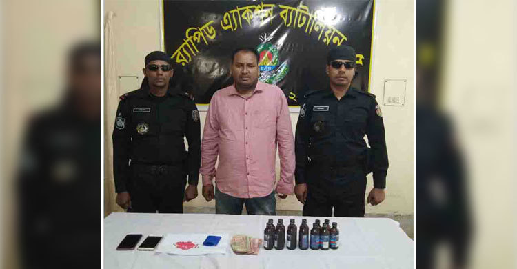 মাদকসহ আ.লীগ নেতা আটক