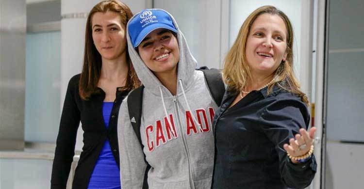 ‘Brave new Canadian’: Saudi teen arrives in Canada