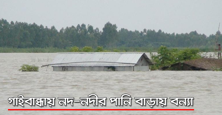 গাইবান্ধায় নদ-নদীর পানি বাড়ায় বন্যা | ০১ অক্টোবর ২০২০