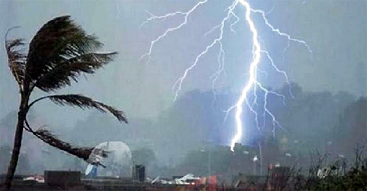 রোববার ৫ বিভাগে ঝড়ো হাওয়া-বজ্রবৃষ্টির আভাস
