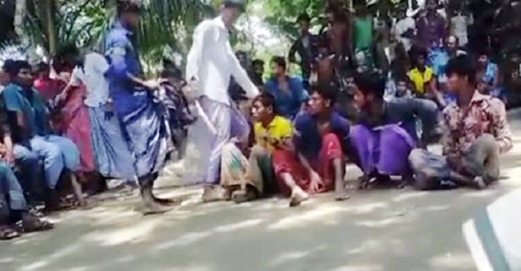 হাতিয়ায় জাল চুরির অভিযোগে ৫ কিশোরকে বেঁধে নির্যাতন, আটক ৪