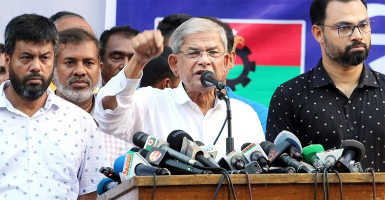 সরকারের কোমর সোজা নাই: ফখরুল