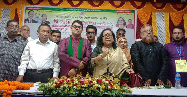 জাতীয় পার্টি আর অতীতের ভুল করবে না: শেরীফা কাদের