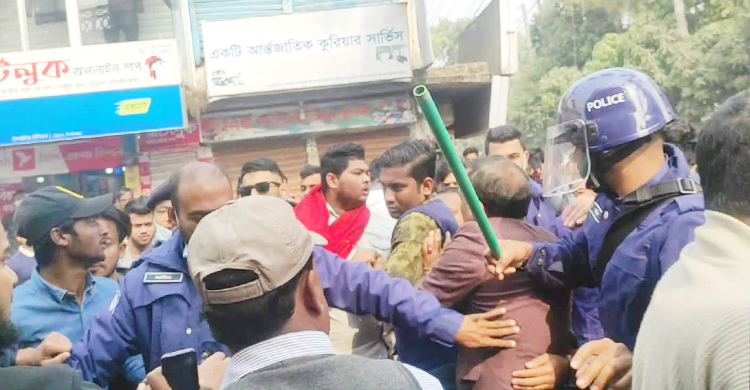 পলিটেকনিক শিক্ষার্থীদের আন্দোলনে ছাত্রলীগের বাধা