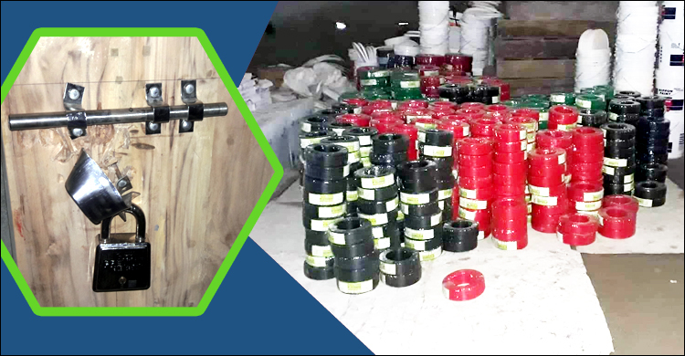 হাবিপ্রবির নির্মাণাধীন ভবন থেকে ১০ লাখ টাকার তার চুরি