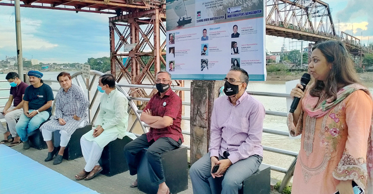সুরমার তীরে ‘রিভার টকি’: নদীর প্রতি মানবিক হওয়ার আহ্বান