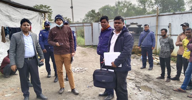 ব্রাহ্মণবাড়িয়ায় সিসা তৈরির কারখানায় অভিযান, লাখ টাকা জরিমানা