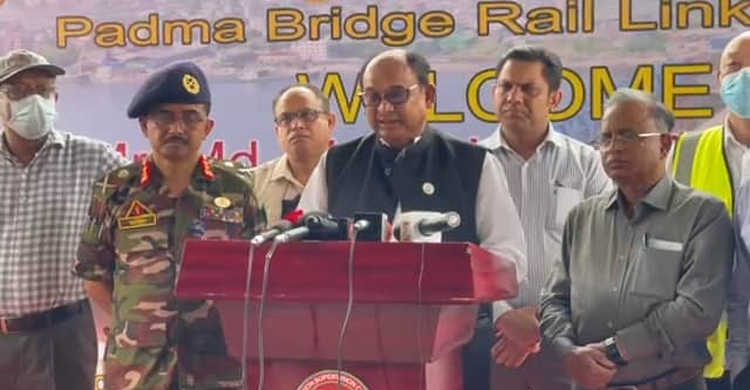 চলতি মাসেই পদ্মা সেতুতে রেল সংযোগের কাজ শুরু: রেলমন্ত্রী