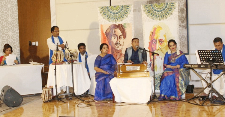 দুবাইয়ে রবীন্দ্র-নজরুল জয়ন্তী উৎসবে মাতলেন প্রবাসী বাঙালিরা