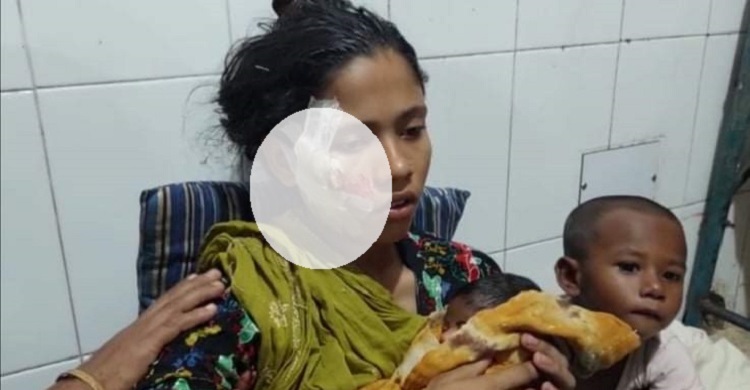 চাঁদপুর সরকারি হাসপাতালের ছাদে ধস, মা-নবজাতক আহত