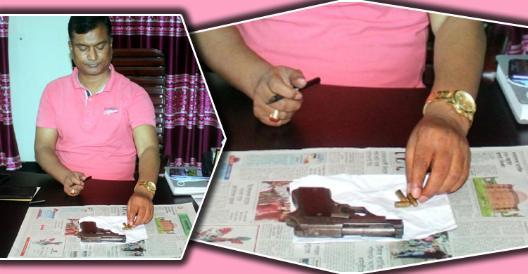 সালিশে প্রতিপক্ষকে গুলির চেষ্টা, পিস্তল উদ্ধার