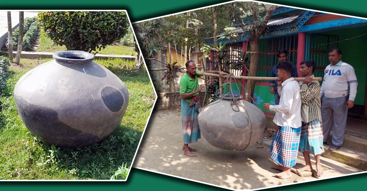 রবিশস্য সংরক্ষণে ব্যবহার হতো মটকা