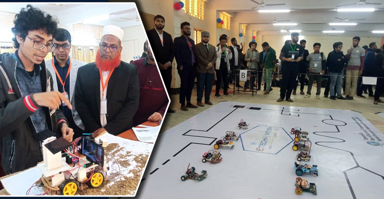 রুয়েটে চলছে বিজ্ঞান মেলা