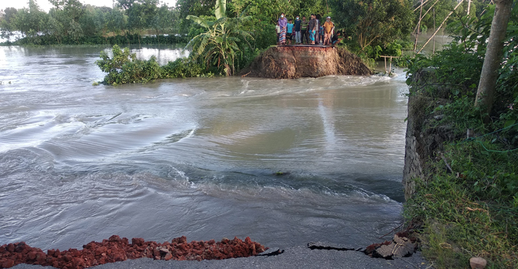 বন্যায় টাঙ্গাইলে ১৪২৯ কিলোমিটার সড়কের ক্ষতি