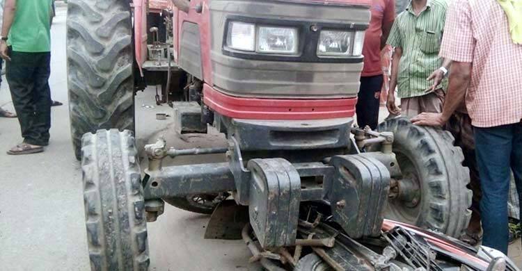 গাইবান্ধায় ট্রাক্টরের ধাক্কায় প্রাণ গেল দুই শিশুর