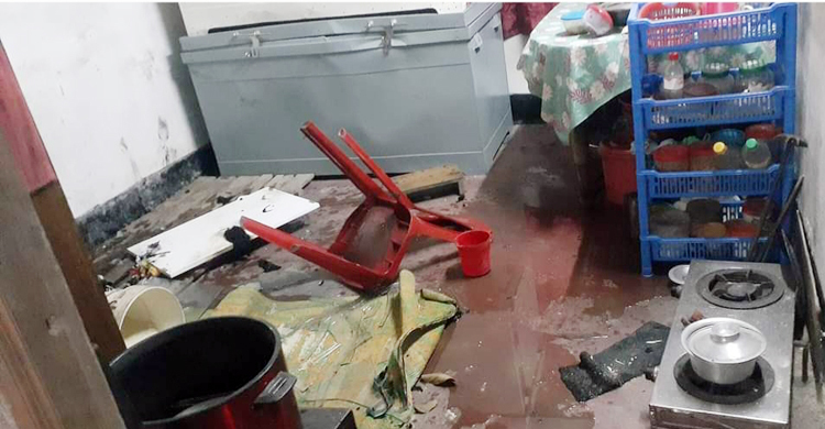 ময়মনসিংহে গ্যাস সিলিন্ডার বিস্ফোরণে স্বামী-স্ত্রী দগ্ধ