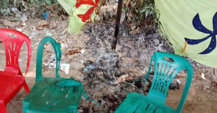 নবীগঞ্জে আ’লীগ প্রার্থীর কার্যালয়ে অগ্নিসংযোগ