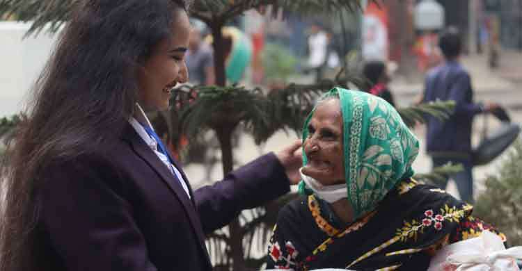 রাজধানীতে কালচারাল ফিউশনের শীতবস্ত্র বিতরণ
