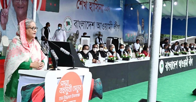 PM says people’s power inspired her to build Padma Bridge with self-finance