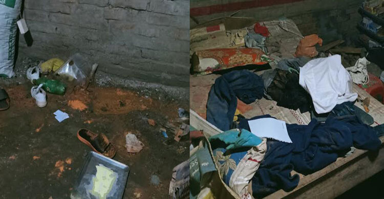 বসতঘরে ককটেল বিস্ফোরণ, আহত মা-ছেলে