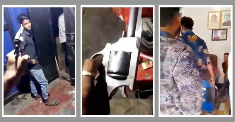 ‘টেনশন গ্রুপের’ অস্ত্র চালানোর ভিডিও ভাইরাল। শুক্রবার, ১২ আগস্ট ২০২২
