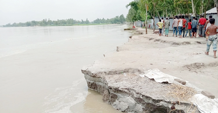তিস্তা ও ধরলার ভাঙনে দিশেহারা নদীপাড়ের মানুষ | ১২ জুন ২০২১