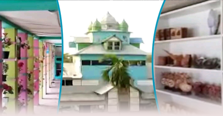 নজর কেড়েছে কাঠের তৈরি পাঁচতলা বাড়ি | ২৬ নভেম্বর ২০২০