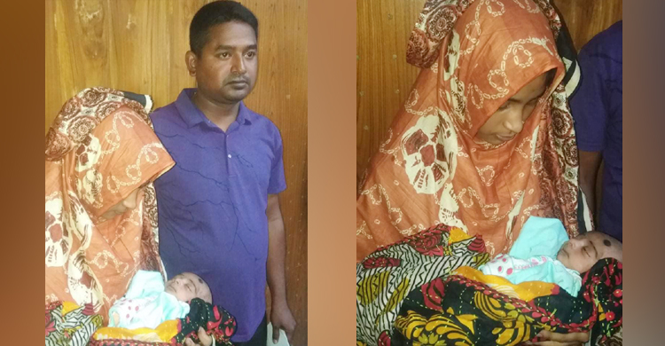 প্যারাসাইটিক টুইন আবদুল্লাহ সুস্থ হয়ে ফিরল মায়ের কোলে