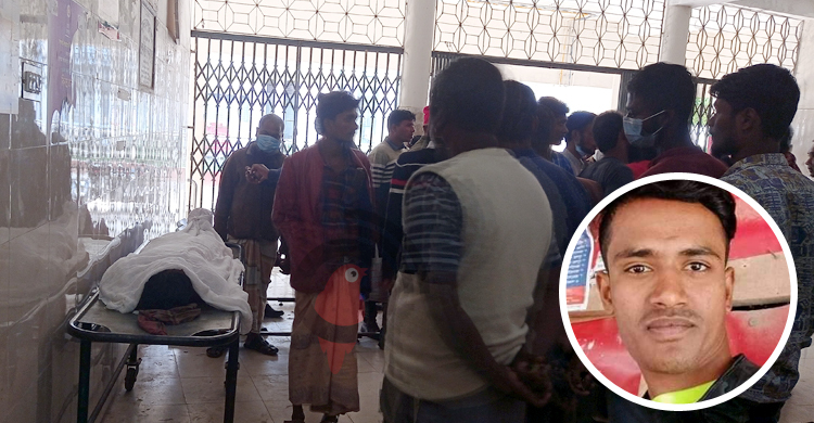 অসুস্থ মেয়ের ওষুধ কিনে ফেরার পথে প্রাণ গেলো বাবার