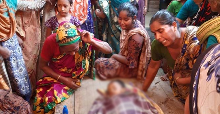 ৪ বছরের শিশুকে ধাক্কা দিয়ে পালিয়ে গেল শ্যামলীর বাস