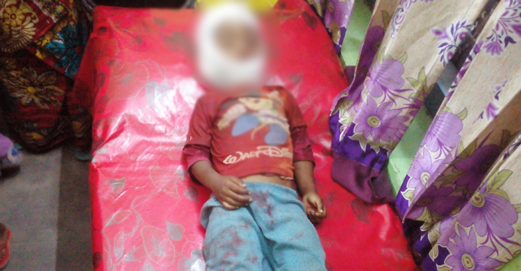 দাদার কাঁধে চড়ে বাড়ি ফেরা হলো না আদনানের