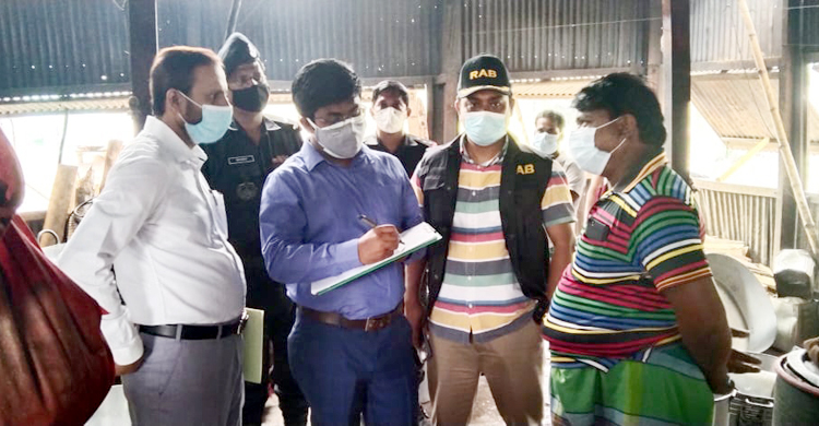 ভেজাল খাদ্য তৈরি-বিক্রি : ৭ প্রতিষ্ঠানকে ১০ লাখ টাকা জরিমানা