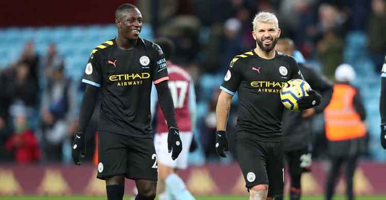 আগুয়েরোর হ্যাটট্রিকের রেকর্ড, ম্যান সিটির বড় জয়