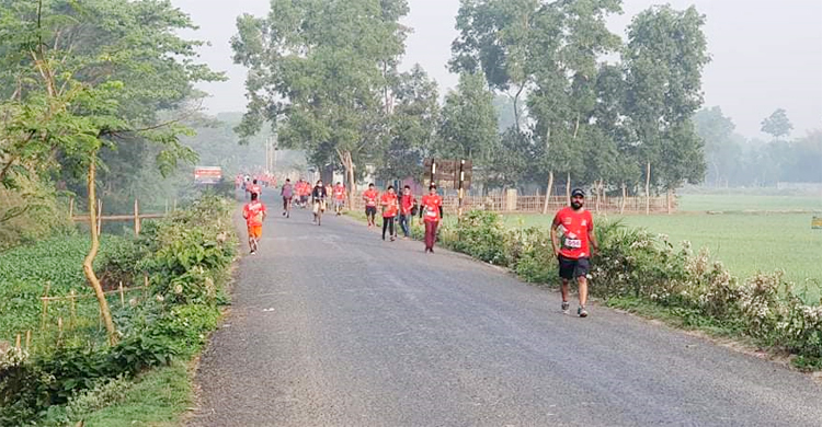 ৯ দেশের অংশগ্রহণে শেষ হলো ‘আখাউড়া হাফ ম্যারাথন’