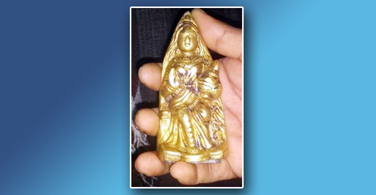 মাছের পরিবর্তে জালে উঠলো লক্ষ্মী মূর্তি