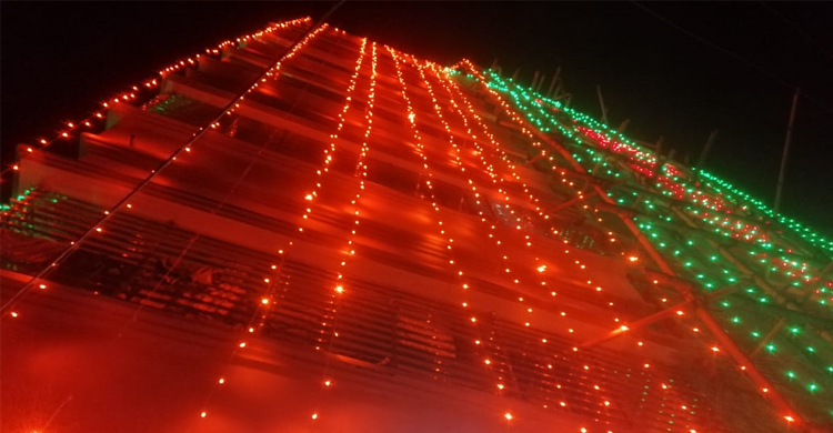 বাড়িতে আলোকসজ্জা করে জরিমানা গুনলেন মালিক