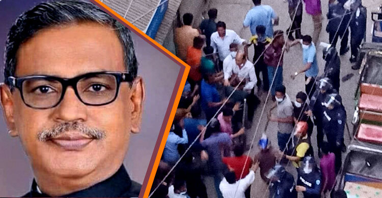 এবার সাংবাদিকের ওপর চটেছেন কাদের মির্জার সমর্থক