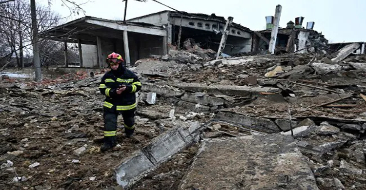 ইউক্রেনে সবচেয়ে বড় ক্ষেপণাস্ত্র হামলা চালালো রাশিয়া