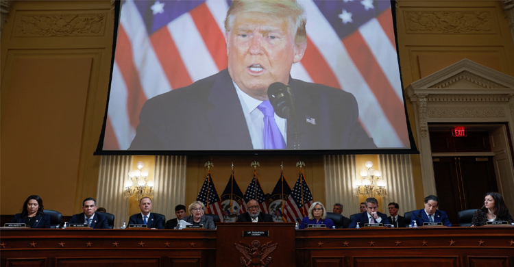 ট্রাম্পের বিরুদ্ধে ফৌজদারি অপরাধের অভিযোগ আনার সুপারিশ