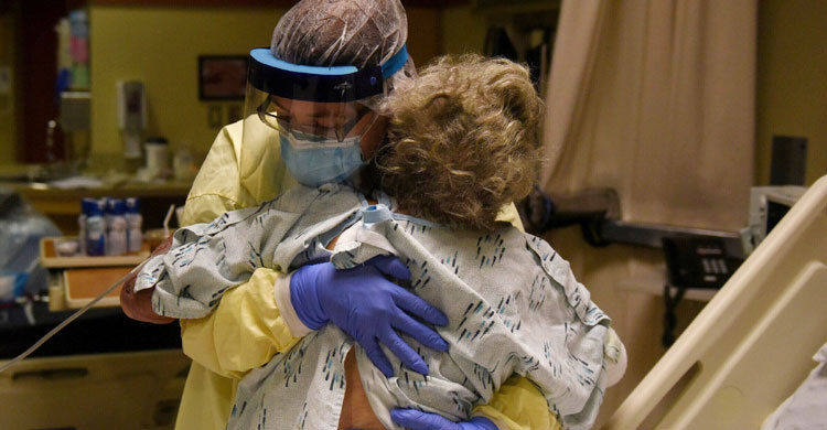 ‘We’re drowning’: COVID cases flood hospitals in America’s heartland